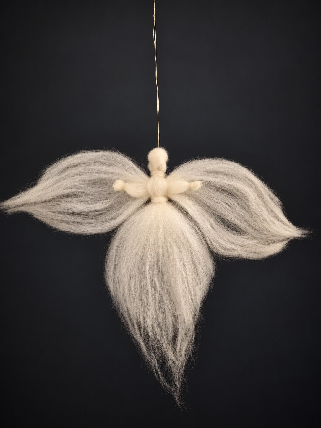 Wool angel Christmas decoration